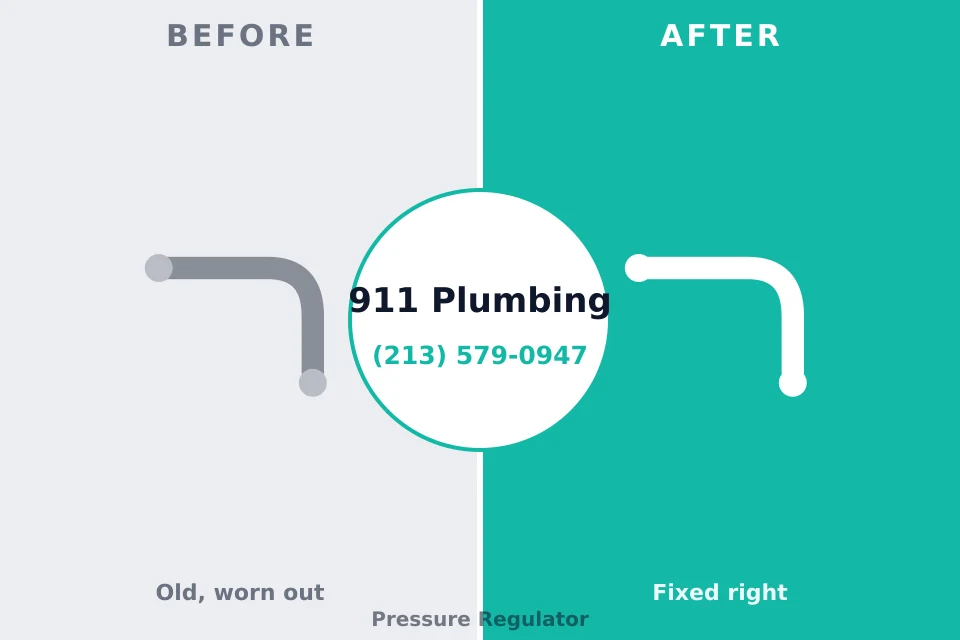 Before and after: plumbing repair Marietta-Alderwood, WA